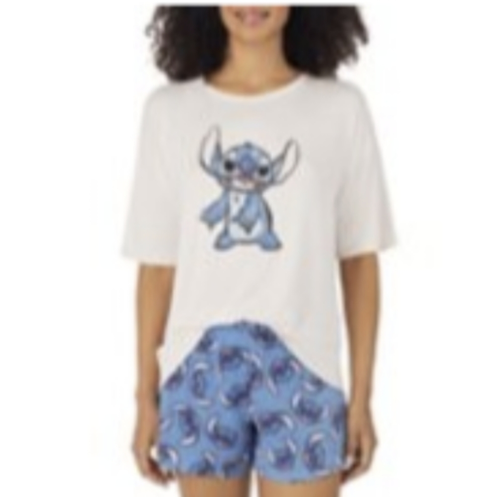 Women's Disney 100 Pajamas (Lilo and Stitch) Large